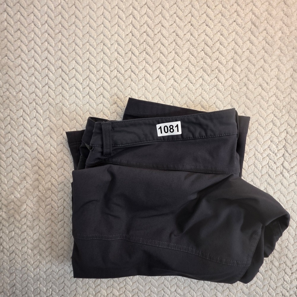 Lululemon ABC Pant Classic Warpstreme Dark Charcoal Gray Mens Size 38x26 - Picture 8 of 8
